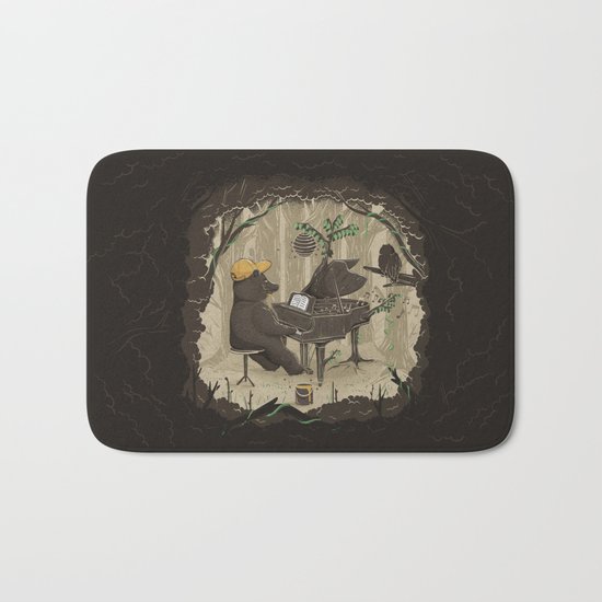 Forestal Sounds Bath Mat