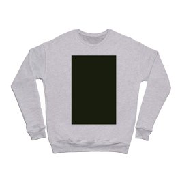 Dark Olive - Solid Herb Green - Army Color Crewneck Sweatshirt