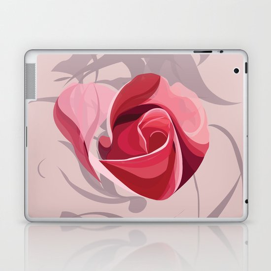 Rose Laptop & iPad Skin