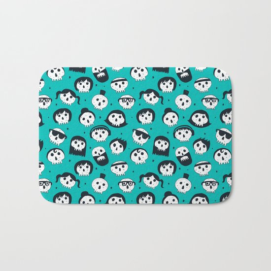 The Well Dressed Dead Bath Mat