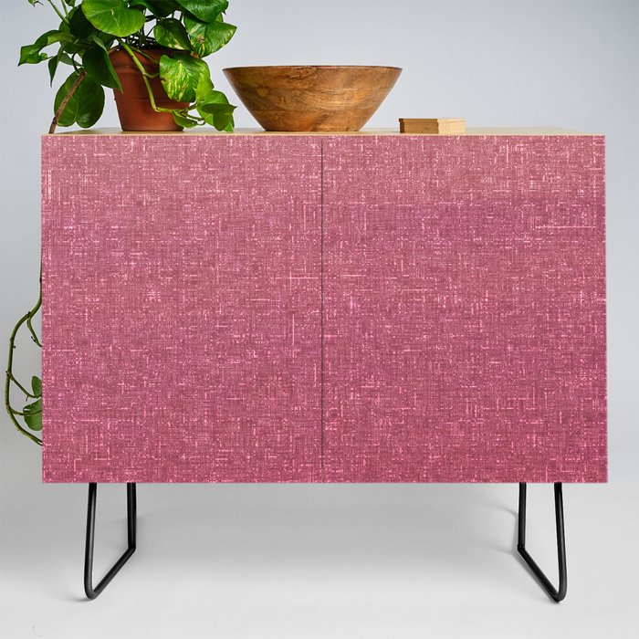 raspberry red sunset sky architectural glass texture look Credenza
