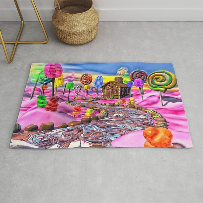 Pink Candyland Rug