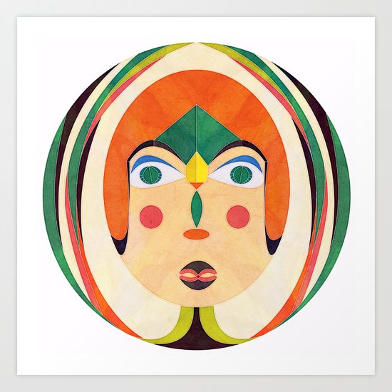 Look Art Print