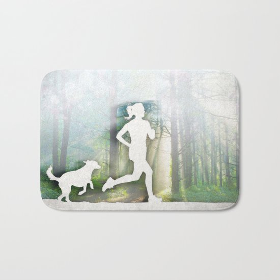 Forest Run Bath Mat