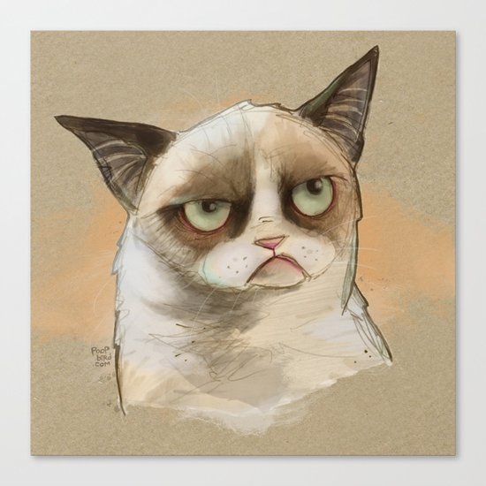 Tardar Sauce Canvas Print