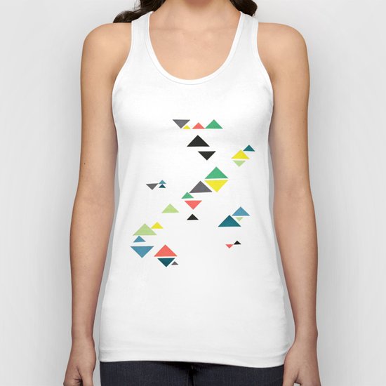 Triangles Unisex Tank Top