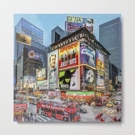 Times Square III Special Edition I Metal Print