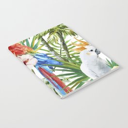 Parrot Pattern Notebook