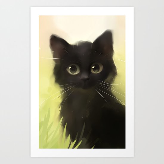 Savage Cat Art Print