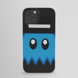 Pac-Men - Inky Ghost - Blue iPhone Case