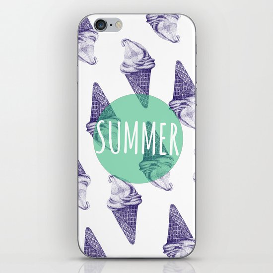 ICE CREAM iPhone & iPod Skin