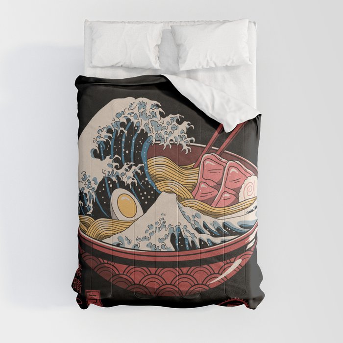 Great Ramen Wave Comforter