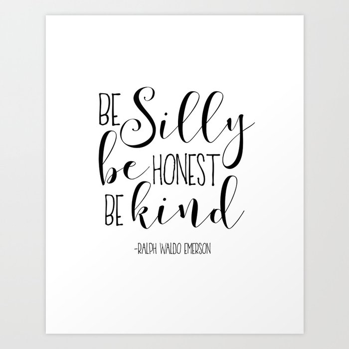 Wood Beer Mat Engraved Inspirational Quote Be Silly Be Honest Be Kind 
