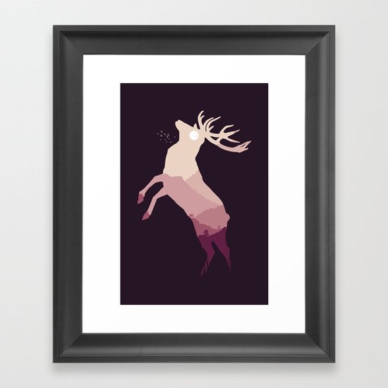 Into The Wild Framed Art Print