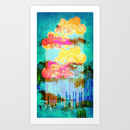 Rain Art Print