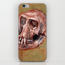 Monkey Skull iPhone Skin
