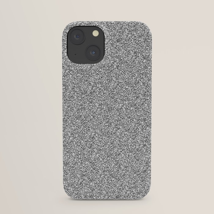 silver glitter iPhone Case by KOOVOX Society6