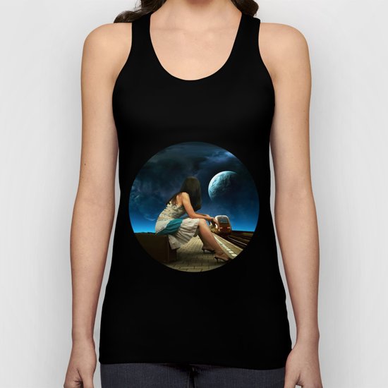 Midnight Train Unisex Tank Top