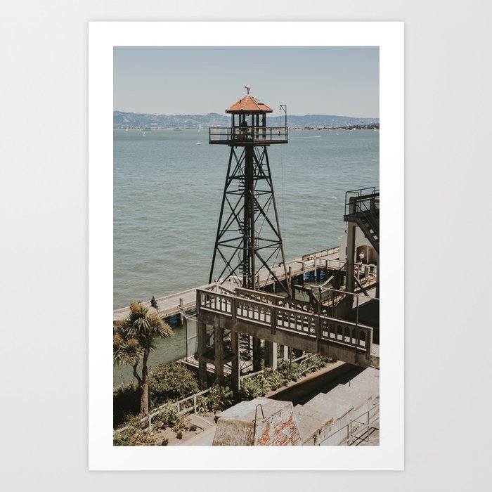 Alcatraz watchtower San Francisco | Fine Art Travel Photography Art Print