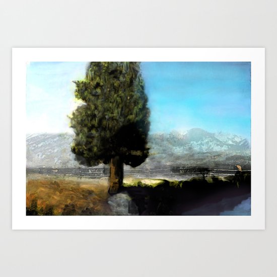 Wyoming Mystic Art Print