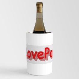 "#iLoveParis" Cute Design. Buy Now Wine Chiller