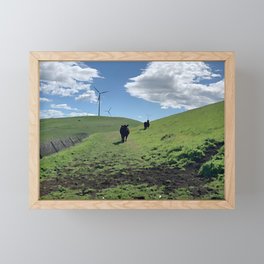 California Hills Framed Mini Art Print