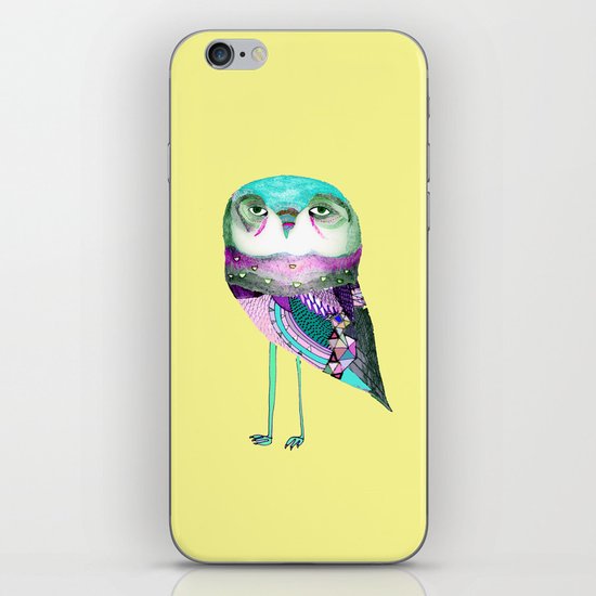 Owl Print iPhone & iPod Skin