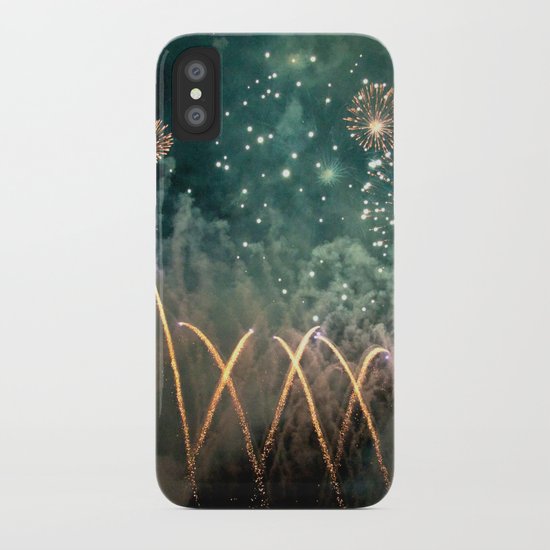 Fireworks Face iPhone Case