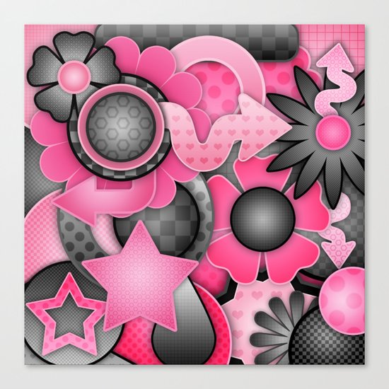 Bubble Gum Bash Canvas Print