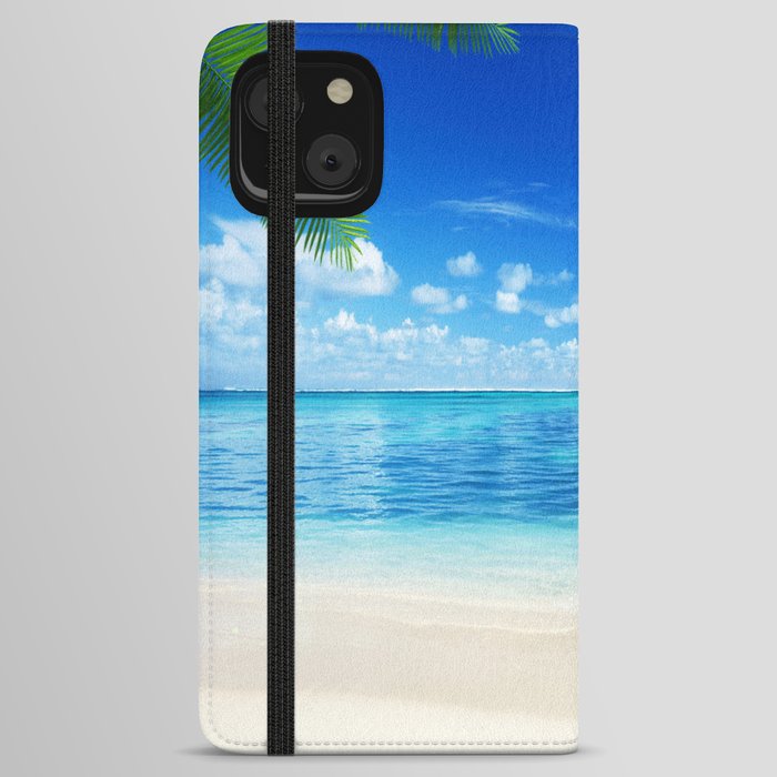 Tropical Paradise iPhone Wallet Case