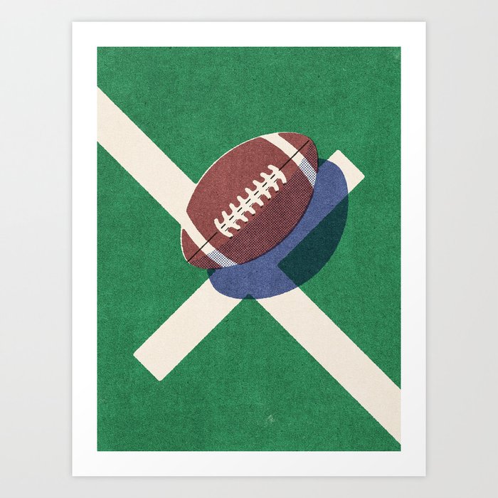 BALLS / American Football I Art Print
