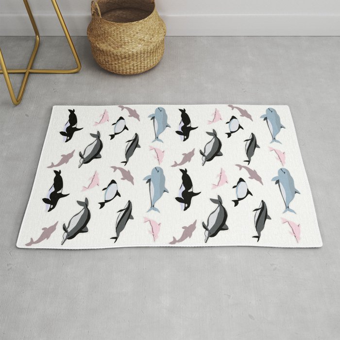 Dolphins Rug