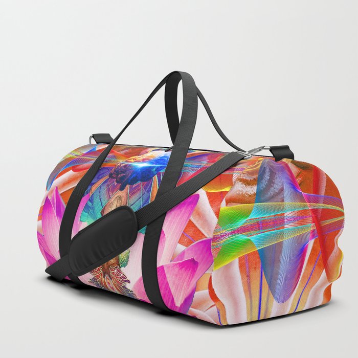 'The Ethereal States Of Gamma, Beta, Alpha, Theta, Delta Cosmic Waves' Duffle Bag