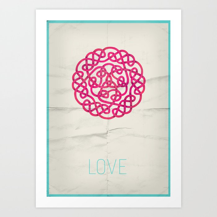 Love poster Art Print