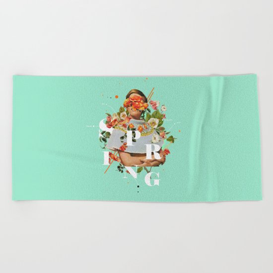 Spring Beach Towel
