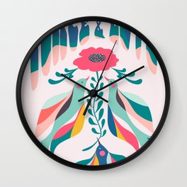 Peace and Love Wall Clock