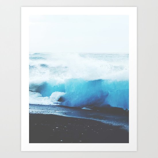 I Want The Ocean Now #society6 Art Print