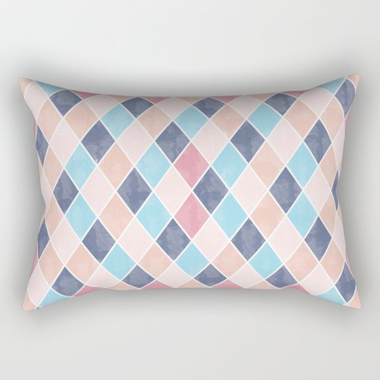 Lovely geometric Pattern VI Rectangular Pillow