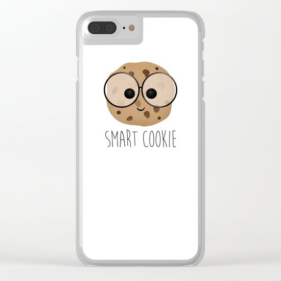 Smart Cookie Clear iPhone Case
