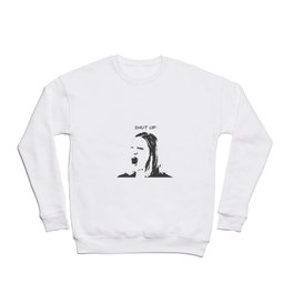 Queen Skyler White Crewneck Sweatshirt