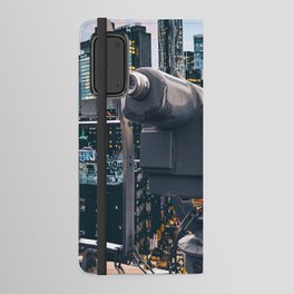 New York City-Skyline Views at Night Android Wallet Case