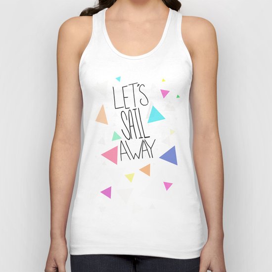 Let's Sail Away Unisex Tank Top