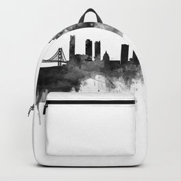 San Francisco Black and White Backpack