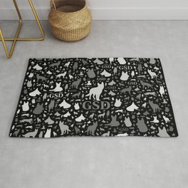 German Shepherd Rugs For Any Room Or Decor Style Society6