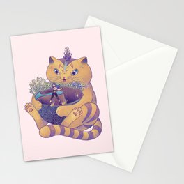 Quads on Cats Stationery Cards