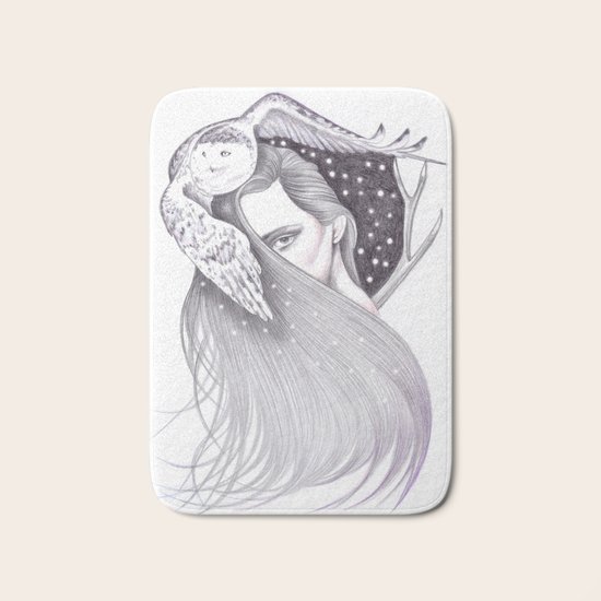 Night Owls Bath Mat