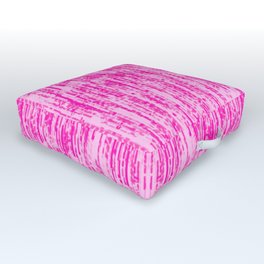 Pinkness. Lovely abstract pink pattern design. Outdoor Floor Cushion