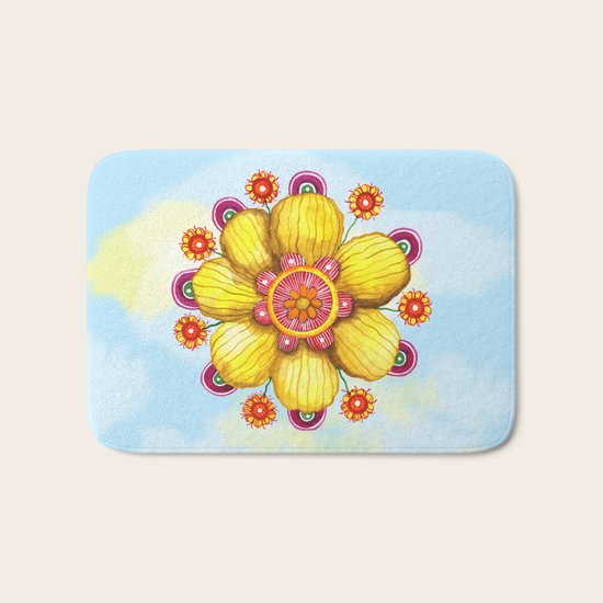 Happy Bath Mat
