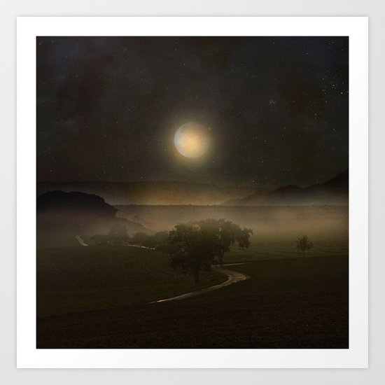 Sail to the Moon Art Print