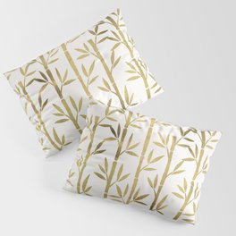 Bamboo Stems – Gold Palette Pillow Sham